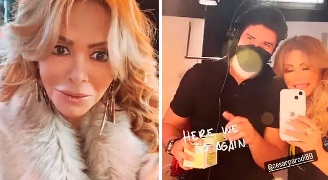 Gisela Valcárcel emocionada por regreso a la TV. Gisela Valcárcel emocionada por regreso a la TV.