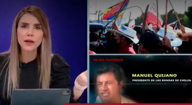 Juliana Oxenford protagoniza tensa entrevista Juliana Oxenford protagoniza tensa entrevista