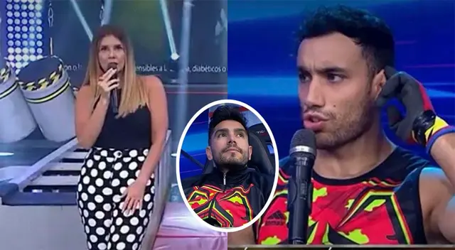 Said Palao se 'enfrentó' a Johanna San Miguel.