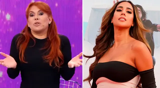 Magaly Medina en contra de Melissa Paredes. Magaly Medina en contra de Melissa Paredes.