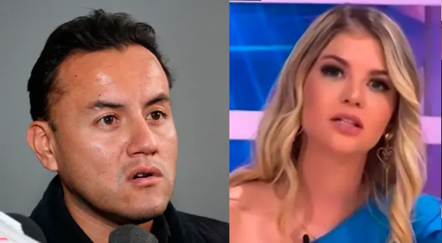 Brunella Horna reclama EN VIVO A Richard Acuña por no saber tomar fotos