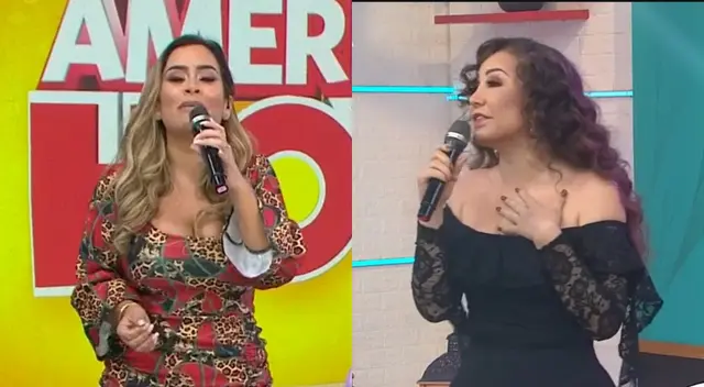 Ethel Pozo no pudo con su genio y troleó a Janet Barboza. Ethel Pozo no pudo con su genio y troleó a Janet Barboza.