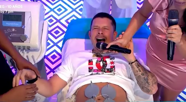 Mario Hart pegó tremendos gritos al pasar por experimento de parto