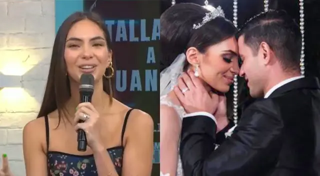 Natalie Vértiz sacó cara por su matrimonio y dejó en claro que sí invirtió dinero.