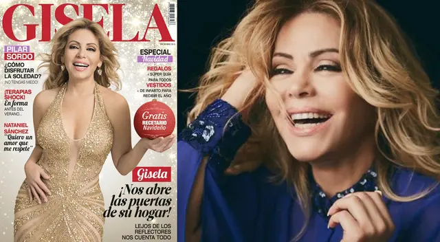 Gisela Valcárcel creó la revista Gisela en 1993.