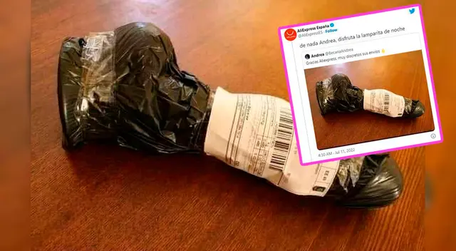 La divertida interaccióne entre la joven y AlliExpress se hizo viral. La divertida interaccióne entre la joven y AlliExpress se hizo viral.