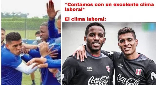 Jefferson Farfán y Paolo Hurtado causaron revuelo en las redes sociales tras supuesta pelea en Matute.