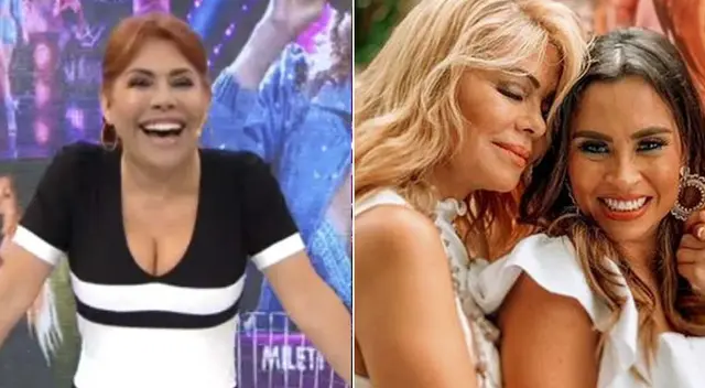 Magaly Medina se burla de Ethel Pozo. Magaly Medina se burla de Ethel Pozo.