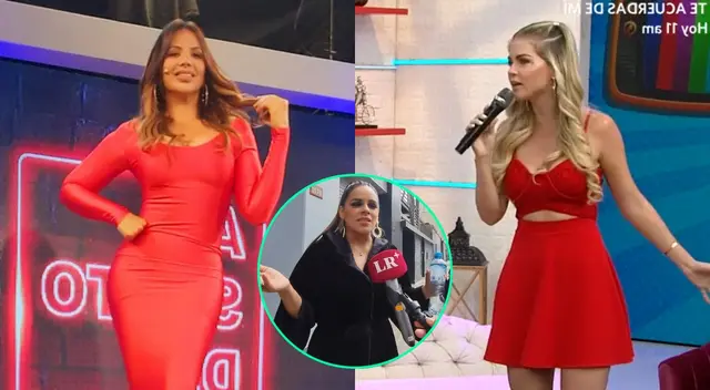 Al saber que Mónica Cabrejos cuestionó a Brunella Horna por presuntamente tener de auspiciadores a sus parejas mayores, primero Renzo Costa y luego Richard Acuña, Giuliana Rengifo salió a poner paños fríos y elogiar a ambas. Al saber que Mónica Cabrejos cuestionó a Brunella Horna por presuntamente tener de auspiciadores a sus parejas mayores, primero Renzo Costa y luego Richard Acuña, Giuliana Rengifo salió a poner paños fríos y elogiar a ambas.