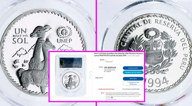 La moneda de 1 sol de 1994 podría valer más de mil soles. La moneda de 1 sol de 1994 podría valer más de mil soles.