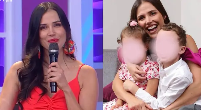 Maju Mantilla tiene dos hijos llamados Gustavo y Luna Salcedo