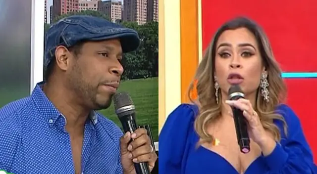 Giselo le puso las cosas claras a Ethel Pozo en vivo.