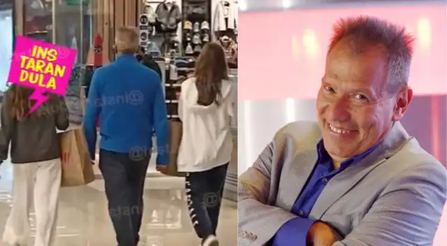 Raúl Romero disfrutando con sus dos hermosas hijas en Real Plaza de Puruchuco Raúl Romero disfrutando con sus dos hermosas hijas en Real Plaza de Puruchuco