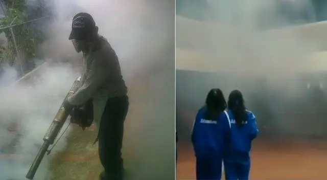 Fumigación se realizó en el centro educativo Los Educadores y se llevó a cabo por la parte de la municipalidad. Fumigación se realizó en el centro educativo Los Educadores y se llevó a cabo por la parte de la municipalidad.