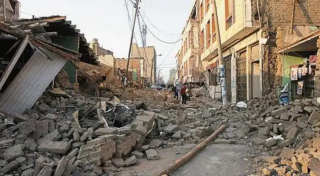 Terremoto en Lima Terremoto en Lima