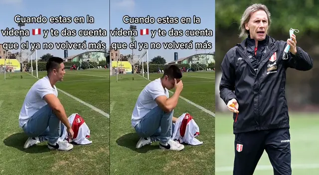 Singular video de hincha peruano se hizo viral en las redes sociales.