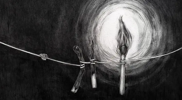 Iris Silva Aliaga presenta nueva colección de dibujos.