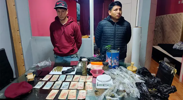 Detienen a comercializadores de droga.