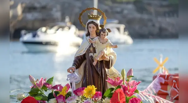 La Virgen del Carmen es conocida como Santa María del Monte Carmelo. Foto: La Noticia