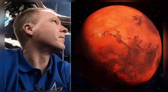 ¿Qué fue lo que dijo el astronauta sobre Marte?