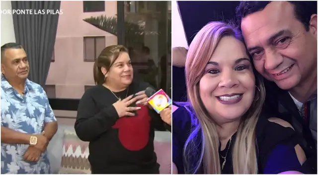 Tony Rosado presenta a su esposa, Susan Pacheco por primera vez a una cámara de televisión.