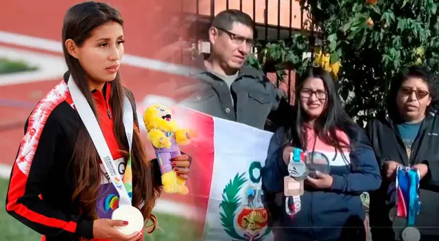 El padre y la madre de Kimberly García declararon tras el logro de su hija. Prometieron darle una pachamanca, su plato preferido.