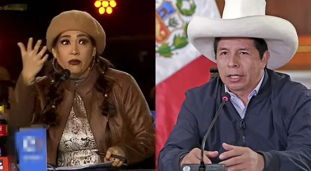 Katia Palma en contra del presidente Pedro Castillo.