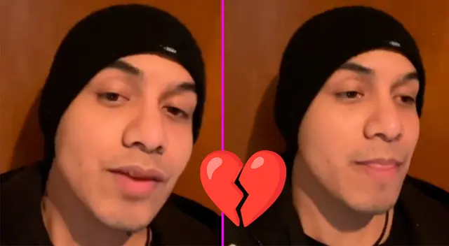 El joven contó su triste experiencia amorosa.