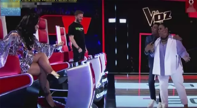 Eva Ayllón y Christian Yaipén bailaron al ritmo de festejo.