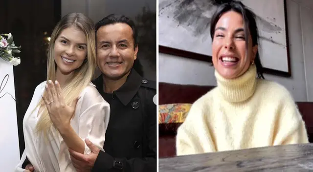 Ivana Yturbe feliz por la unión entre Brunella Horna y Richard Acuña.