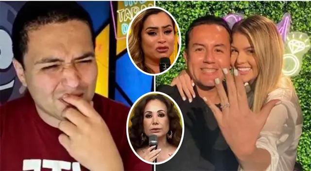 Samuel Suárez cuestionó a amistades de Brunella Horna. Samuel Suárez cuestionó a amistades de Brunella Horna.