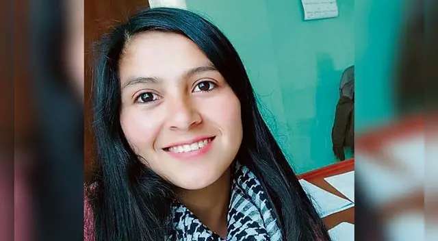 Yenifer Paredes se encuentra con paradero desconocido.