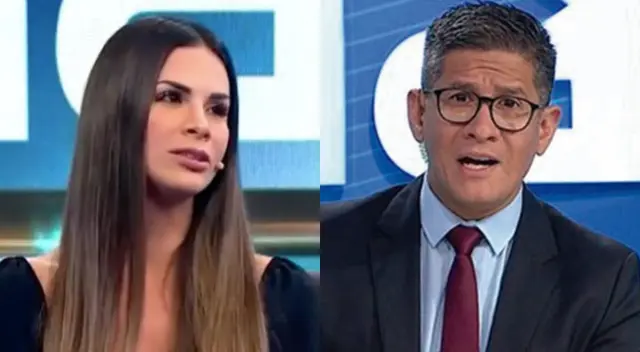 Sully Sáenz sorprendió al llegar al set y tomar el lugar de Erick Osores. Sully Sáenz sorprendió al llegar al set y tomar el lugar de Erick Osores.