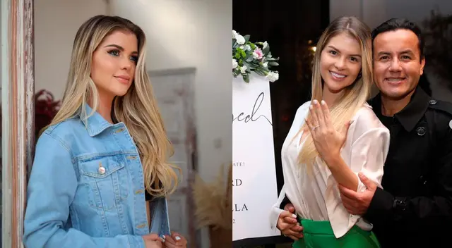 Brunella Horna impresionada por la pedida de mano de Richard Acuña Brunella Horna impresionada por la pedida de mano de Richard Acuña