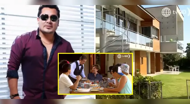 Alexander Blas tiene lujosa casa. Alexander Blas tiene lujosa casa.