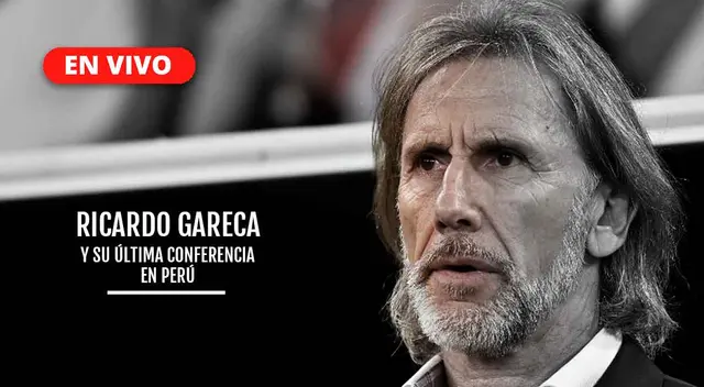 Ricardo Gareca llega a Perú para dar el adiós. Sigue todas las incidencias aquí.