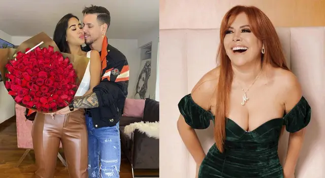 Magaly Medina se burla de Anthony Aranda.