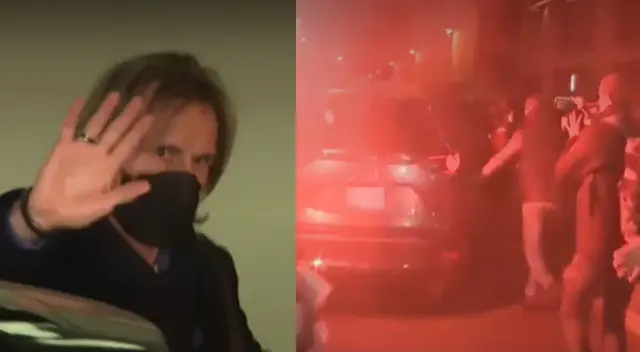 Ricardo Gareca arribó al aeropuerto Jorge Chávez en medio de gran expectativa de los hinchas. Ricardo Gareca arribó al aeropuerto Jorge Chávez en medio de gran expectativa de los hinchas.