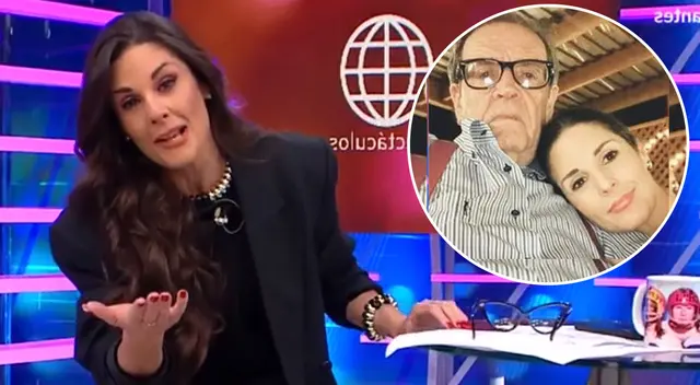 Rebeca Escribens manda un beso al cielo a su papi. Rebeca Escribens manda un beso al cielo a su papi.