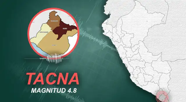 Temblor de 4.8 asusto a pobladores de Tacna. Temblor de 4.8 asusto a pobladores de Tacna.