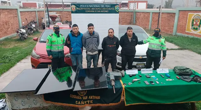 Los PNP pusieron fin al accionar de los roba casas