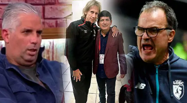 Diego Rebagliati no logró comprender, sarcásticamente, como la FPF busca a Bielsa que cuesta más caro que Gareca. Diego Rebagliati no logró comprender, sarcásticamente, como la FPF busca a Bielsa que cuesta más caro que Gareca.