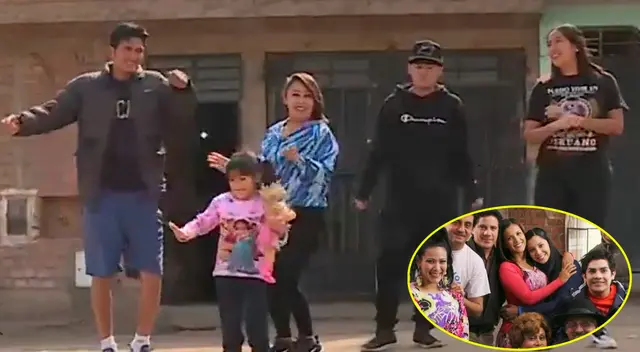 La familia Tocto Espinoza han sido 'catalogados' sus vecinos como los 'Gonzáles' de Al fondo hay sitio por su gran parecido en los personajes y casa.