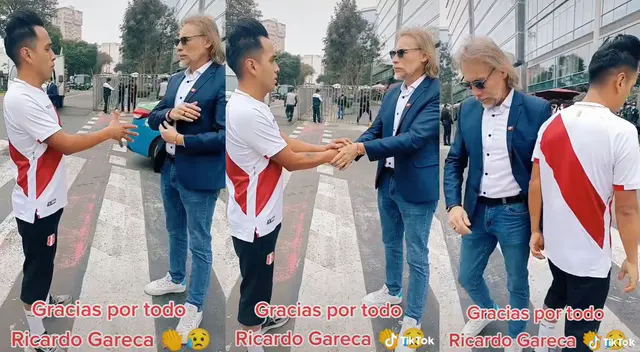 Imitadores de Christian Cueva y Ricardo Gareca se despidieron en emotiva escena y se hace viral en redes sociales.