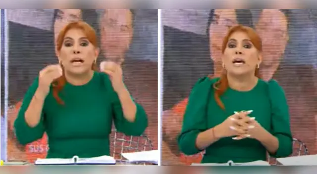 Magaly Medina sorprende con comentario. Magaly Medina sorprende con comentario.
