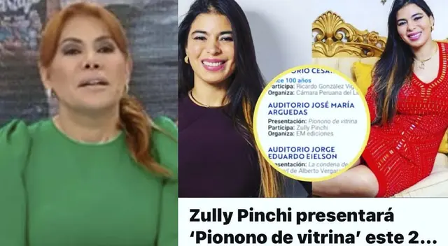 Magaly Medina comentó sobre Zully Pinchi. Magaly Medina comentó sobre Zully Pinchi.