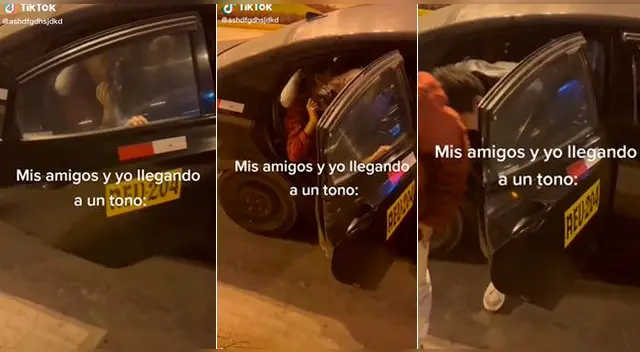 La escena se ha vuelto viral en las redes sociales. La escena se ha vuelto viral en las redes sociales.