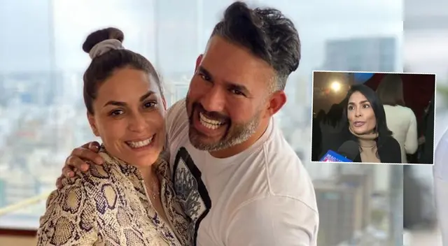 Evelyn Vela no pudo con su genio y respondió a la prensa por su esposo, el barbero. Evelyn Vela no pudo con su genio y respondió a la prensa por su esposo, el barbero.