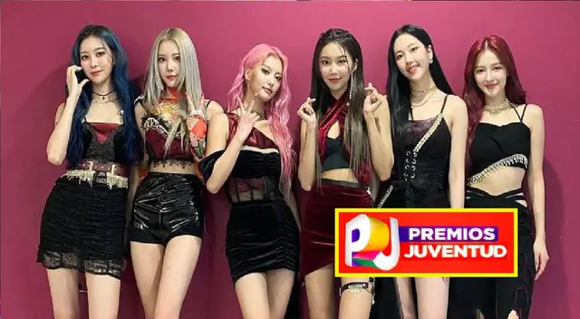 Momoland llevó el toque de Kpop a la noche de los Premios Juventud 2022.