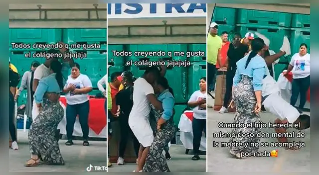 El video no tardó en las redes sociales.